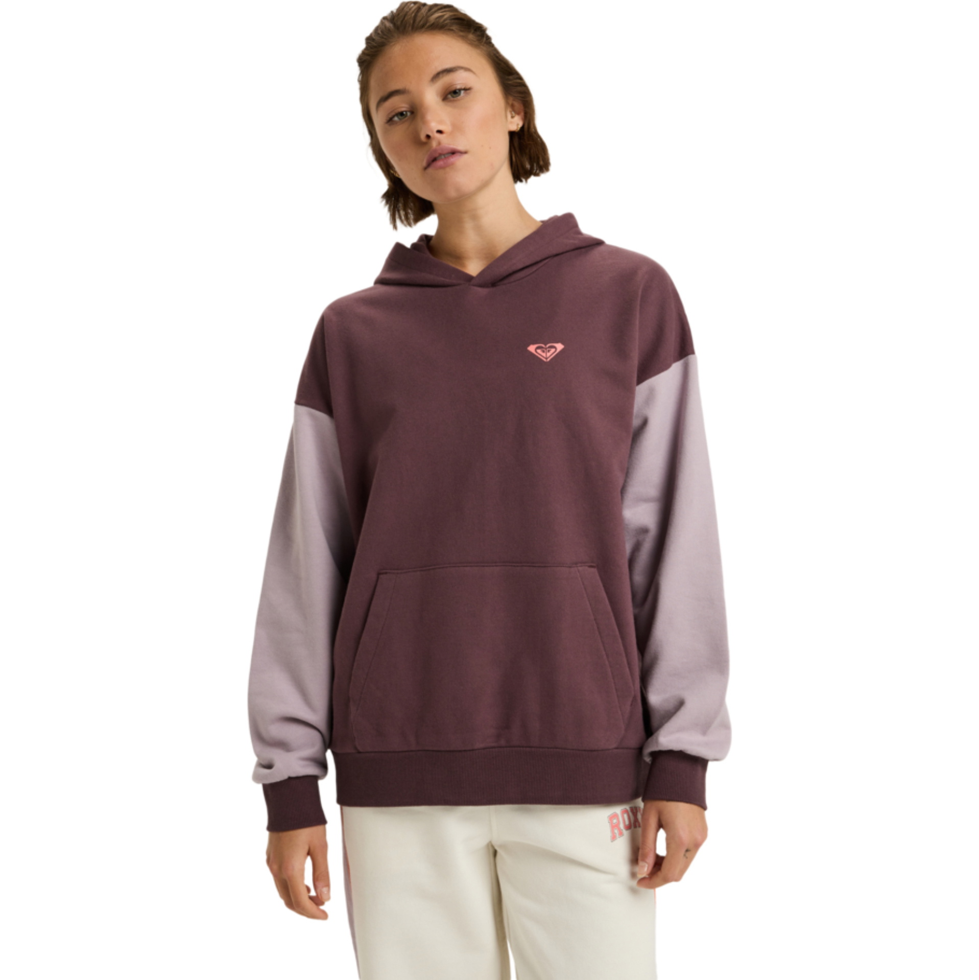 2025 Roxy Dame Essential Energy Hettegenser Fleece ERJFT05009 - Huckleberry